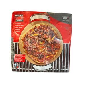 NEW Weber Original Gourmet BBQ System Pizza Stone Model 8836